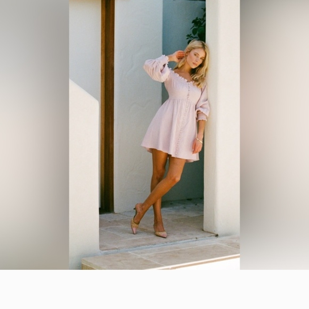 NWT Sabo Stella Off Shoulder Dress Small